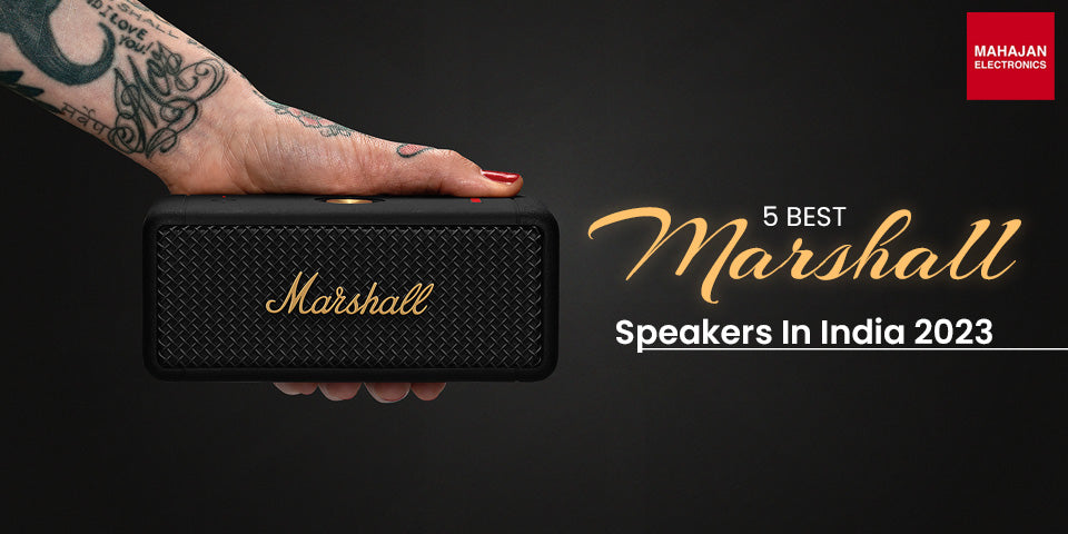 5 Best Marshall Speakers In India 2024
