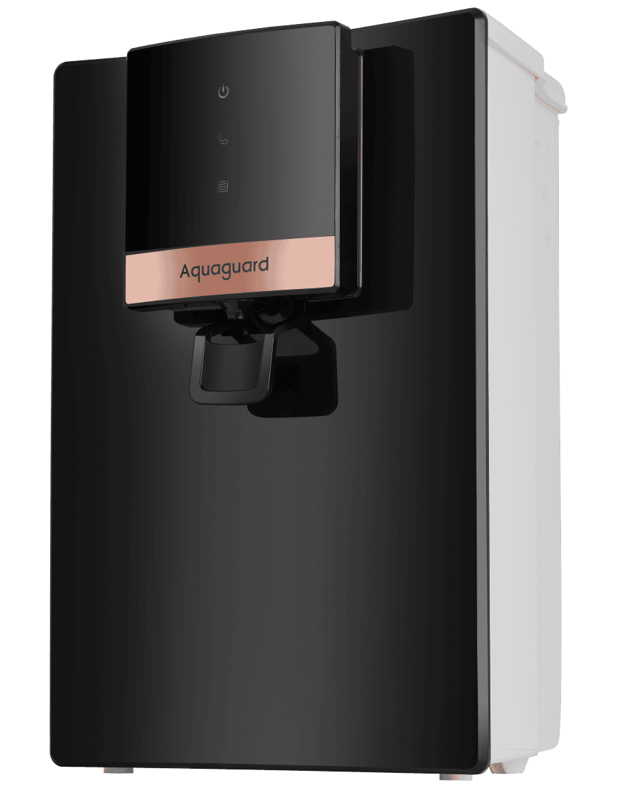 Eureka Forbes Aquaguard Enrich Neo RO+ UV Water Purifier – 6.2L Storage, Mineral Charge Technology, Ideal for Municipal Water (TDS < 200 PPM) (Model: GWPDEN2XR00B00)