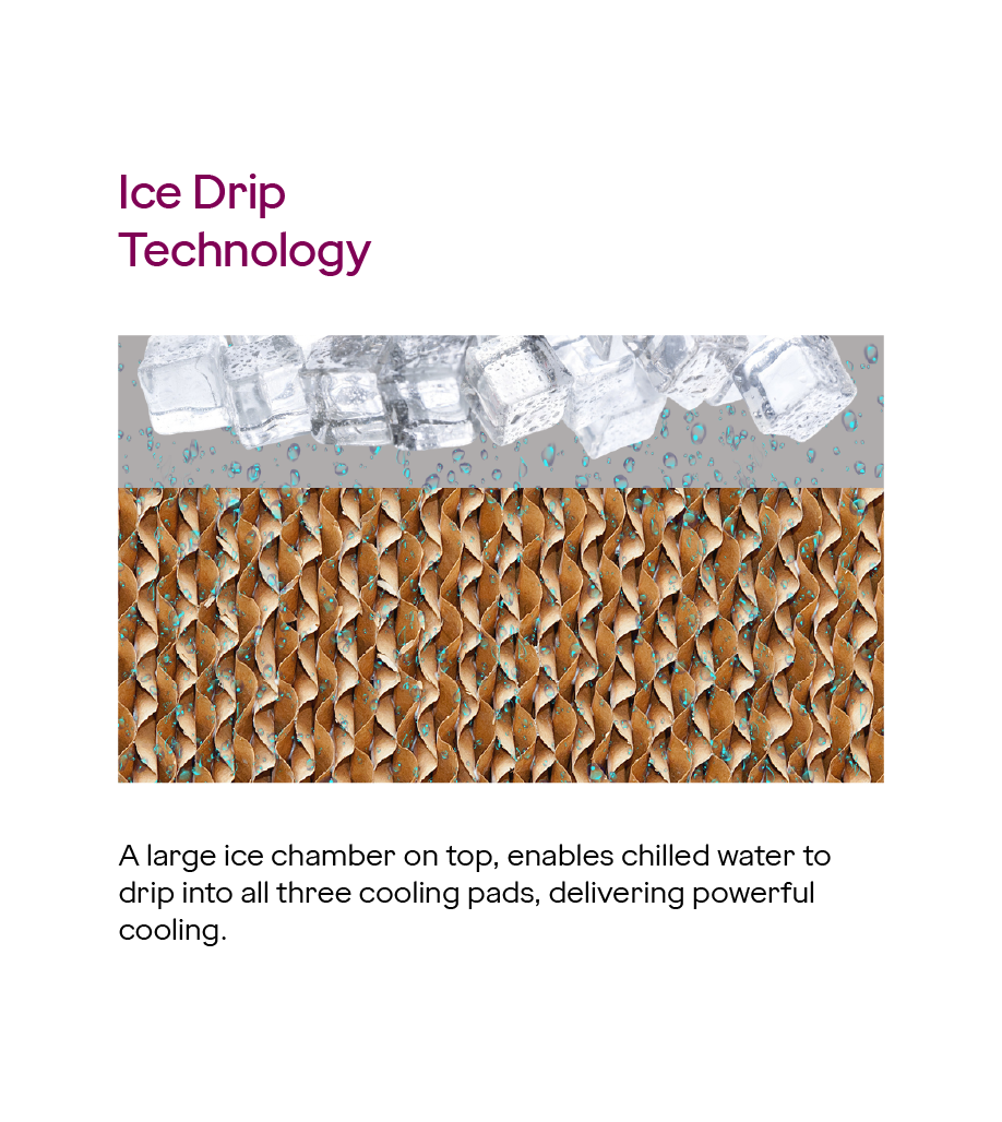 Godrej CL EDGE CBPD 107 RBFN5 DKGR Mechanical 87 Litre Desert Air Cooler Dark Grey Mahajan Electronics Online