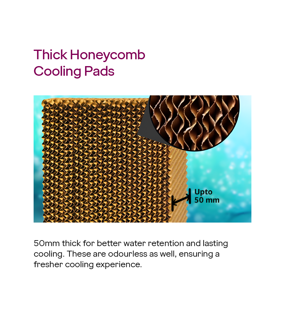 Godrej CL EDGE SCPD 95 DBFN4 WNRD Mechanical 75 Litre Desert Air Cooler Wine Red Mahajan Electronics Online