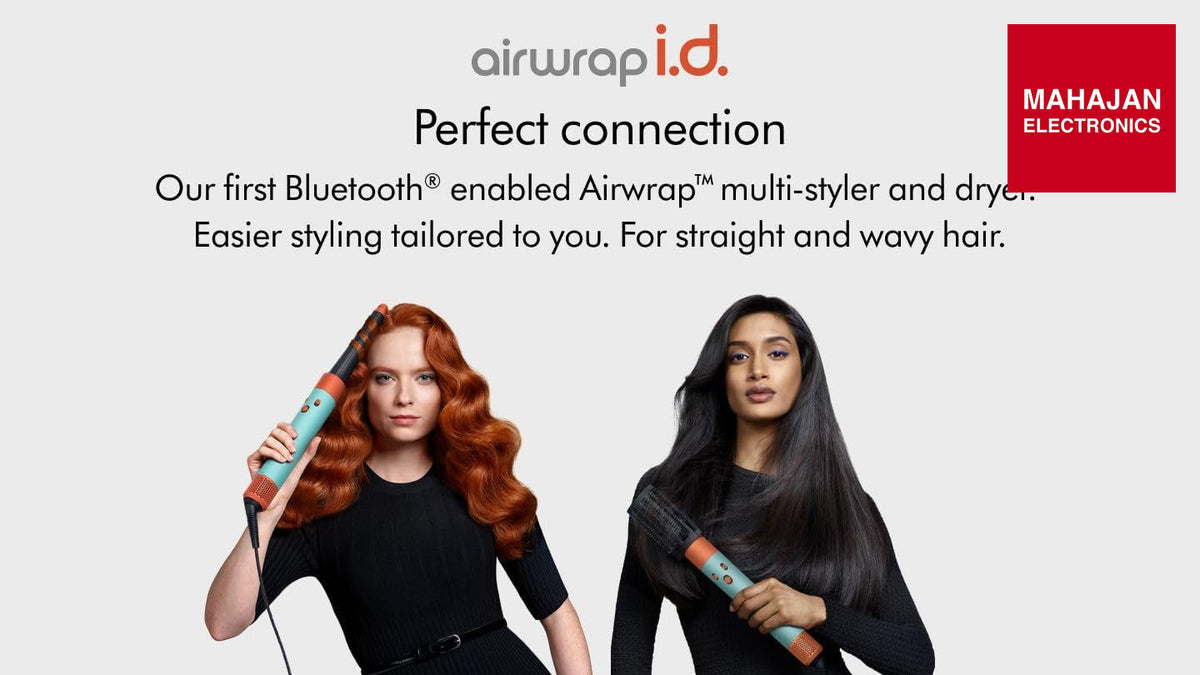 Dyson Airwrap HS08 i.d. Multi-Styler & Hair Dryer for Straight and Wavy Hair (Ceramic Patina Topaz, 1300W, No Heat Damage, Bluetooth Enabled) – Mahajan Electronics Online.