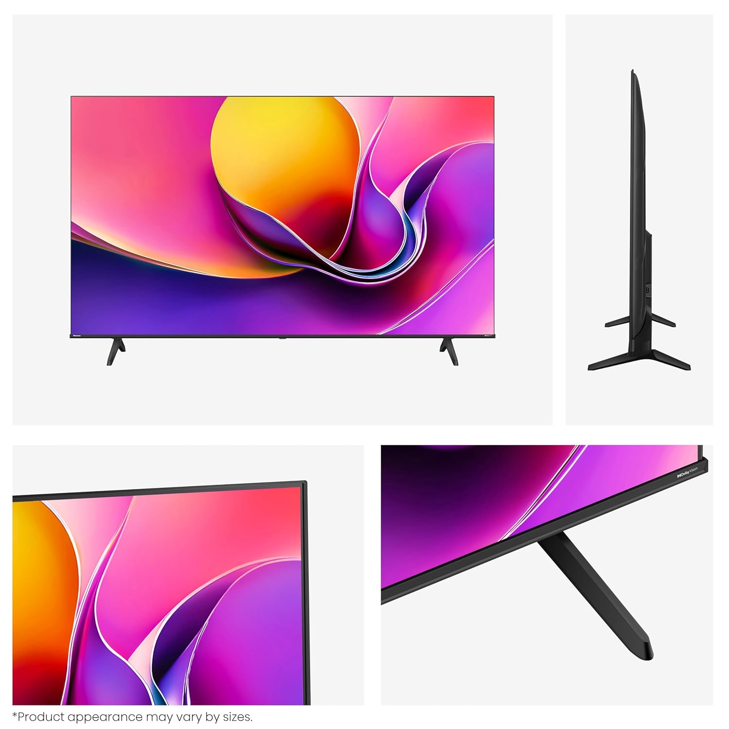 Hisense 43Q6S (2026) 108 cm (43 inches) 4K UHD QLED Smart TV with Dolby Vision & Atmos, AI Upscaling, Game Mode Plus & Alexa Built-in-Online Mahajan Electronics