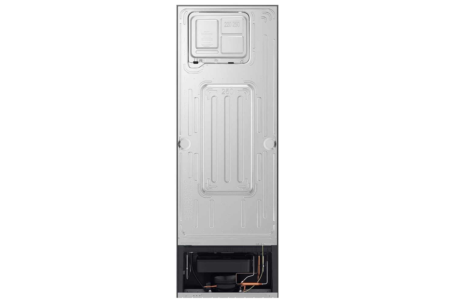 Samsung RT40H30U2PHL 256 L, 2 Star, Convertible, Digital Inverter Frost Free Double Door Refrigerator ( Silver, Light Doi Metal, 2026 Model) Samsung