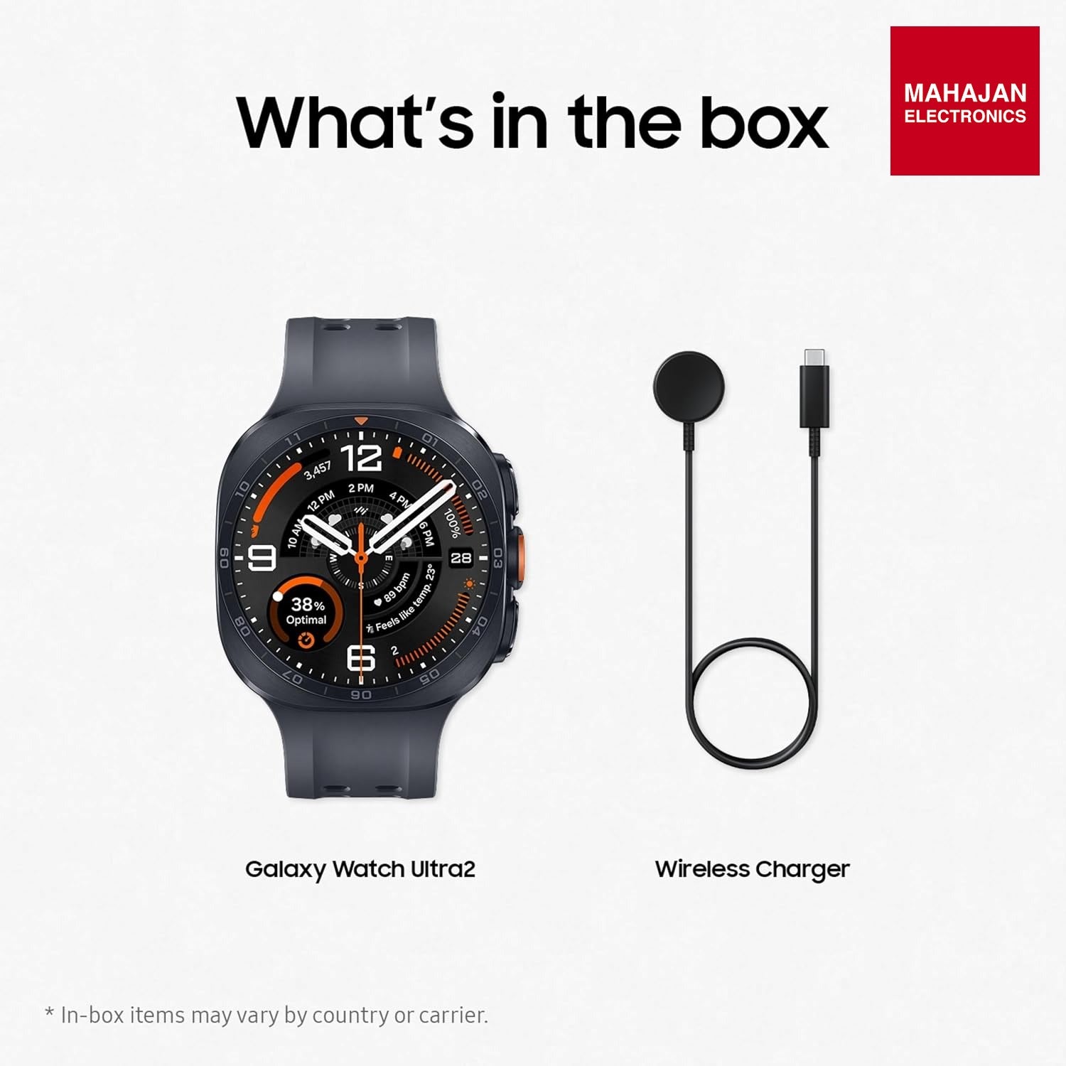 Samsung Galaxy Watch Ultra2 (47mm LTE, Titanium Grey) Samsung – Mahajan Electronics Online.