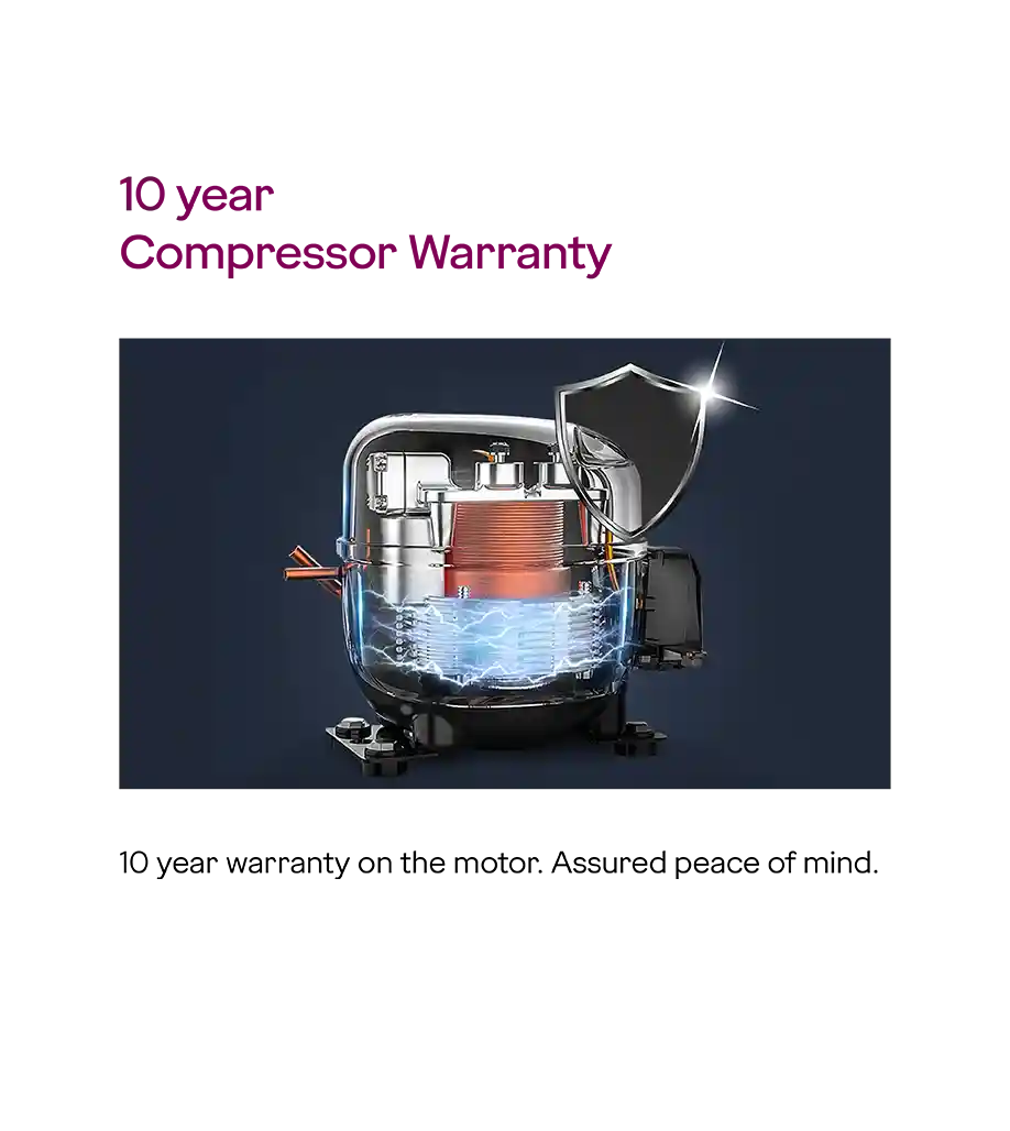 Godrej RT EONVIBE 366B RCIT CH GD Convertible - Double Door Frost Free 330 Litre Champagne Gold Mahajan Electronics Online