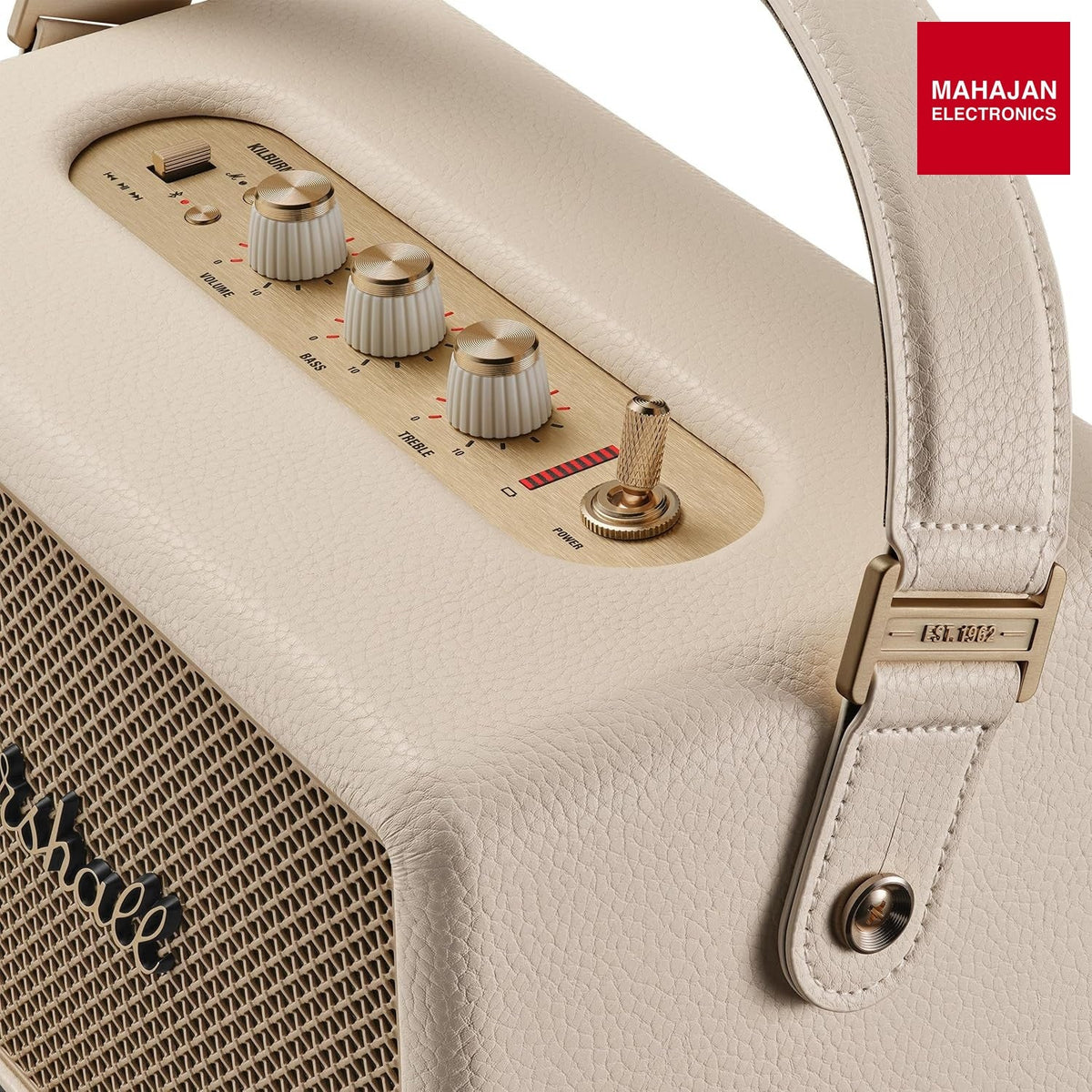 Marshall Kilburn III Portable Bluetooth Speaker with 50+ Hours of Portable Playtime, (360° Sound), Dust & – Mahajan Electronics Online.