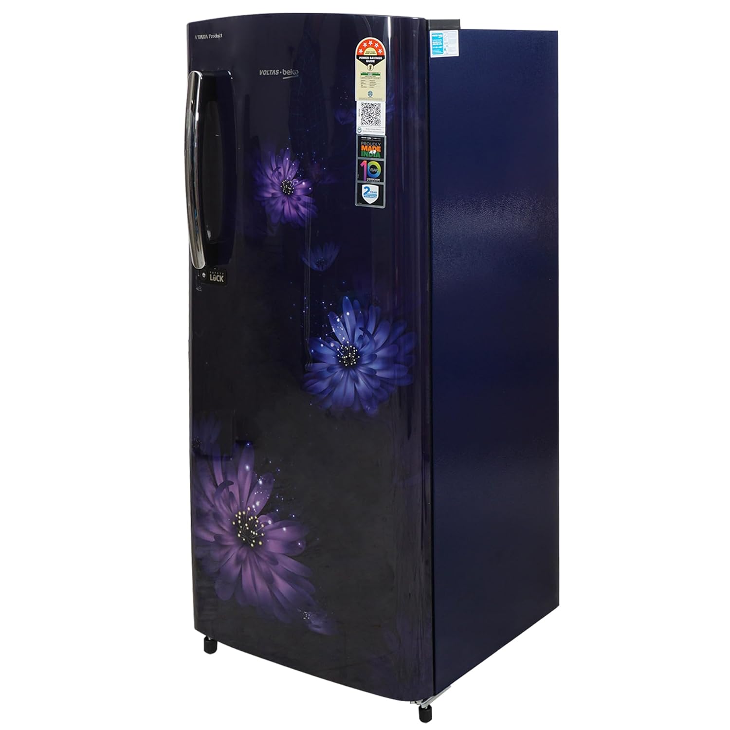 Voltas Beko RDC245A/W0DBETM000UGD 210 L 5 star Direct cool Refrigerator ( Dahlia Wine) Mahajan Electronics online