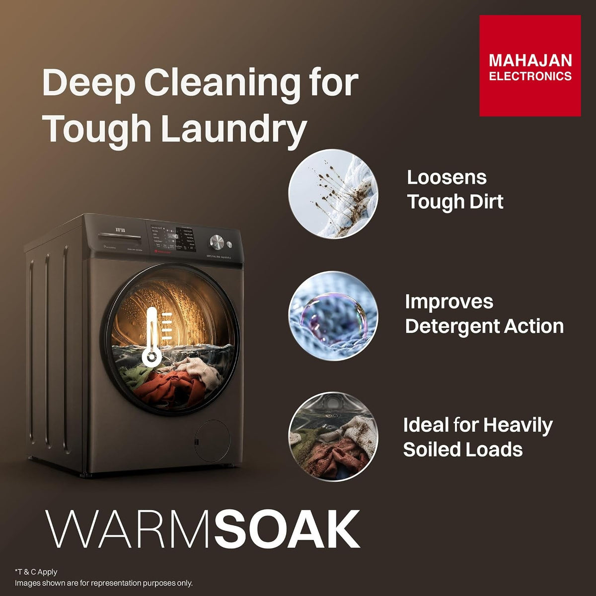 IFB WDR Executive ZMN CMS 9/6/3 kg Fully Automatic Washer Dryer Refresher with Steam Refresh, AI Powered, 100% Dry Clothes, 9 Swirl Wash Mimic Handwashing, WiFi & Eco – Mahajan Electronics Online.