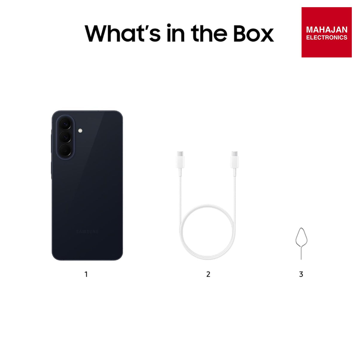 Samsung Galaxy A57 5G (Awesome Navy, 8GB RAM, 256GB Storage), Agentic AI, Triple Camera with Nightography Video, 2 Days Battery Life, 6 Gen OS Upgrades, IP68, – Mahajan Electronics Online.