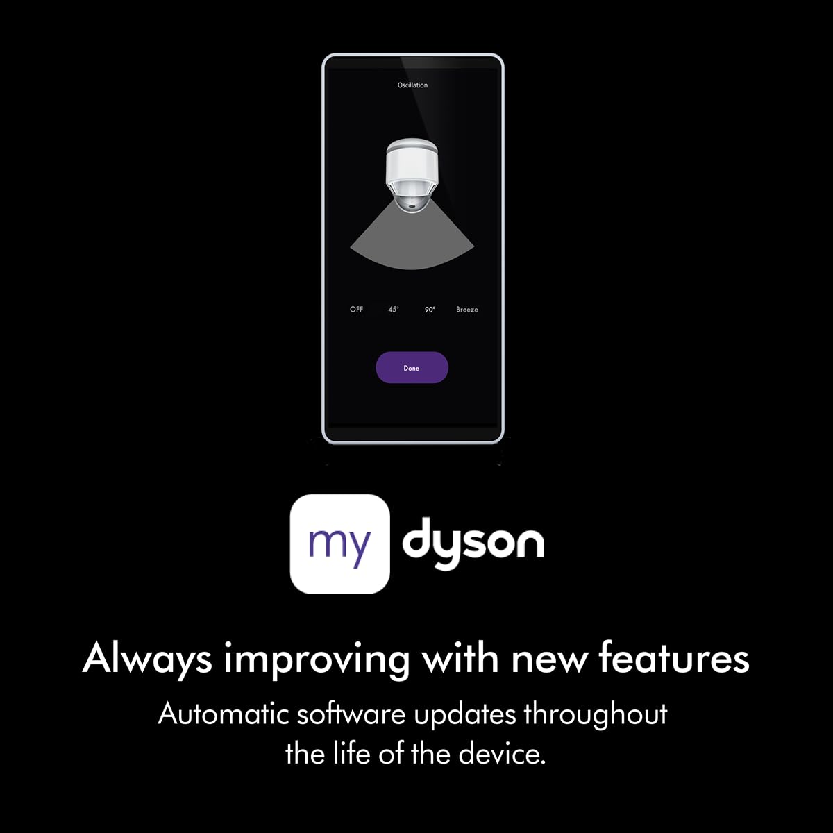 Dyson Air Purifier Cool PC1 | Removes 99.95% of allergens & pollutants as small as PM 0.1 Auto, Sleep and Night modes | Control via remote, App, compatible voice assistants | 2 Year Warranty Mahajan Electronics Online
