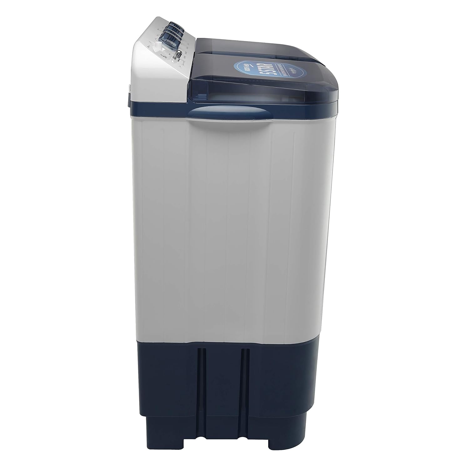 Voltas Beko WTT80DBLT 8 Kg Semi-Automatic Top Load Washing Machine | Double Waterfall | Soft Close Lid | Dual Cassette Filter | 1300 RPM Fast Dry | Sky Blue | Mahajan Electronics Voltas Beko