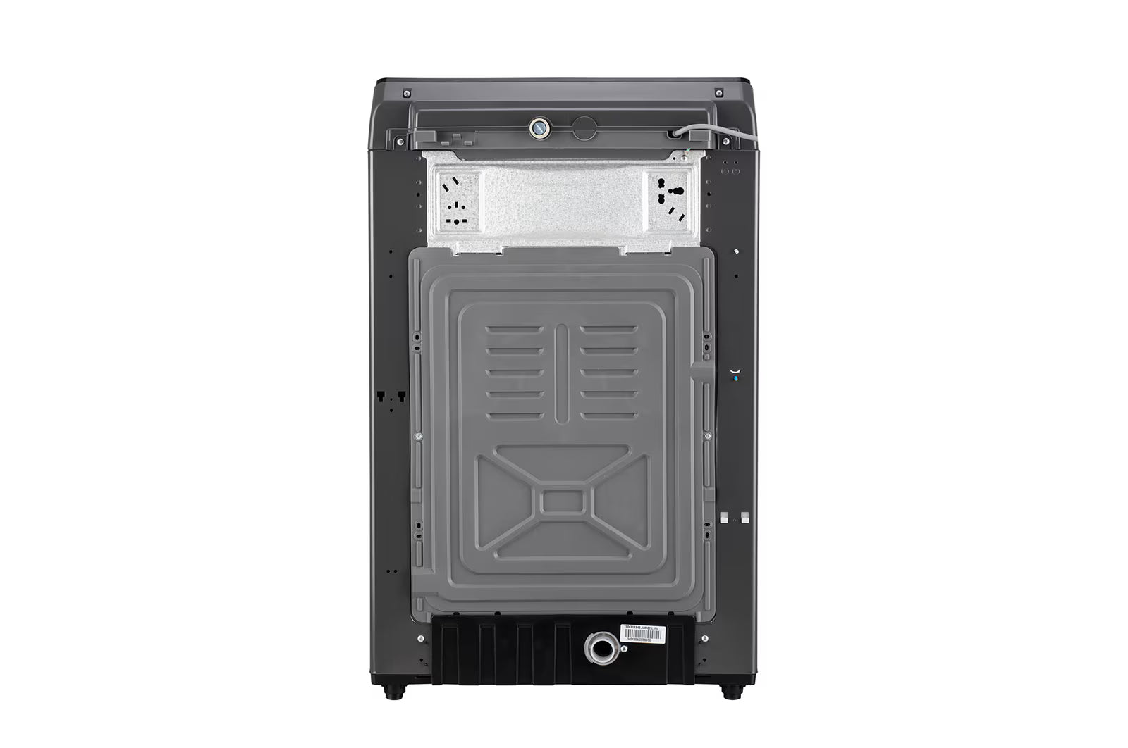 LG T80KMMB3Z 8Kg Top Load Washing Machine, Hard Water Wash, Middle Black, 5 Star Mahajan Electronics Online