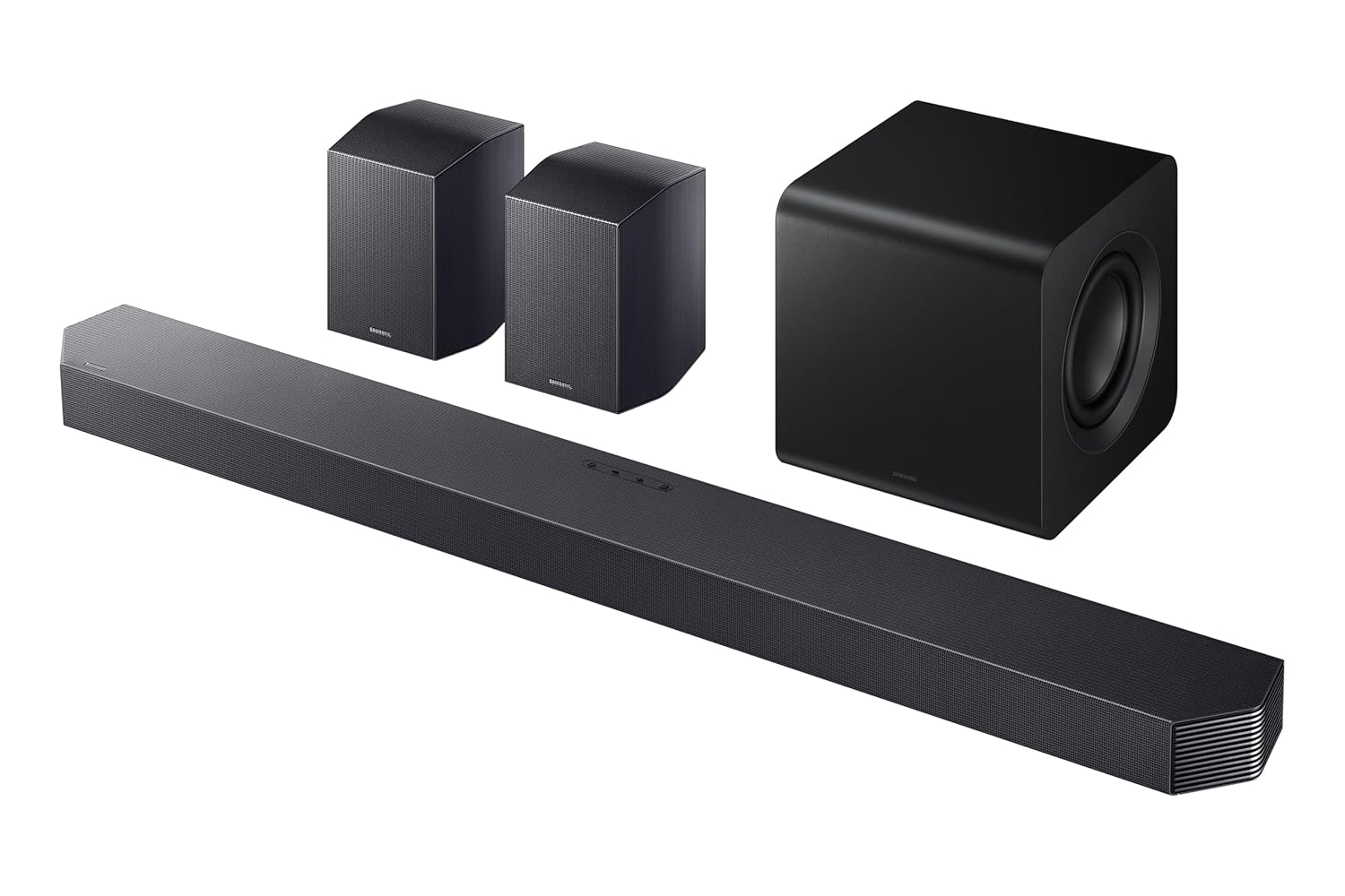 Samsung HW-Q930F/XL 580 W True 9.1.4 ch Full Surround Soundbar with Wireless Dolby Atmos | Center-Up-Side-Front Wide-Firing Speakers | Alexa | Wi-Fi | HDMI ARC | Optical in | Bluetooth ( Titan Black) Mahajan Electronics Online