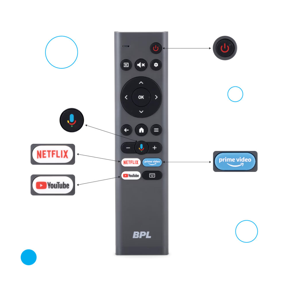 BPL 55QF5540 139.7 cm (55 inch) Goole Smart Onkyo Home Theatre QLED TV, Black Mahajan Electronics Online