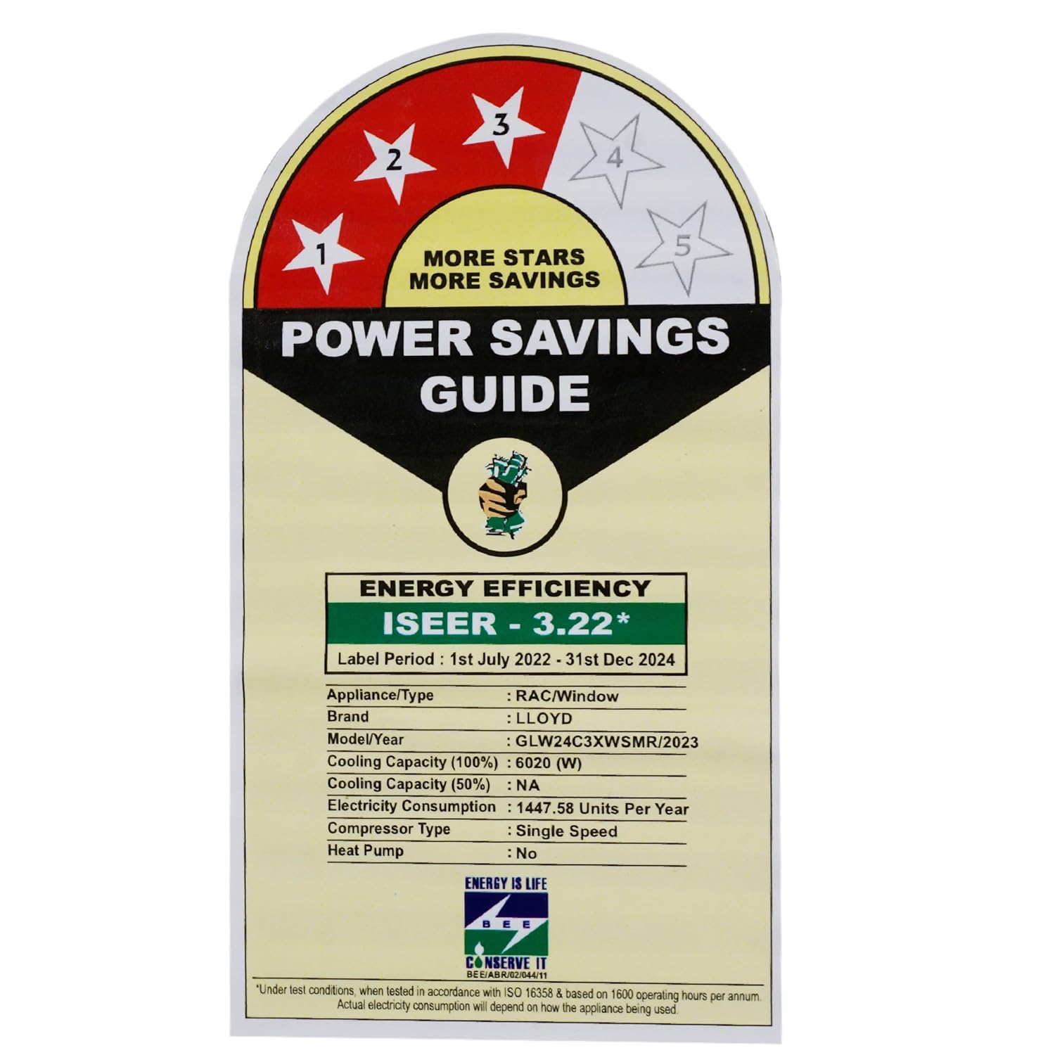 Lloyd GLW24C3YWSEA 2 Ton 3 Star Window AC | Powerful Cooling for Large Rooms | Mahajan Electronics