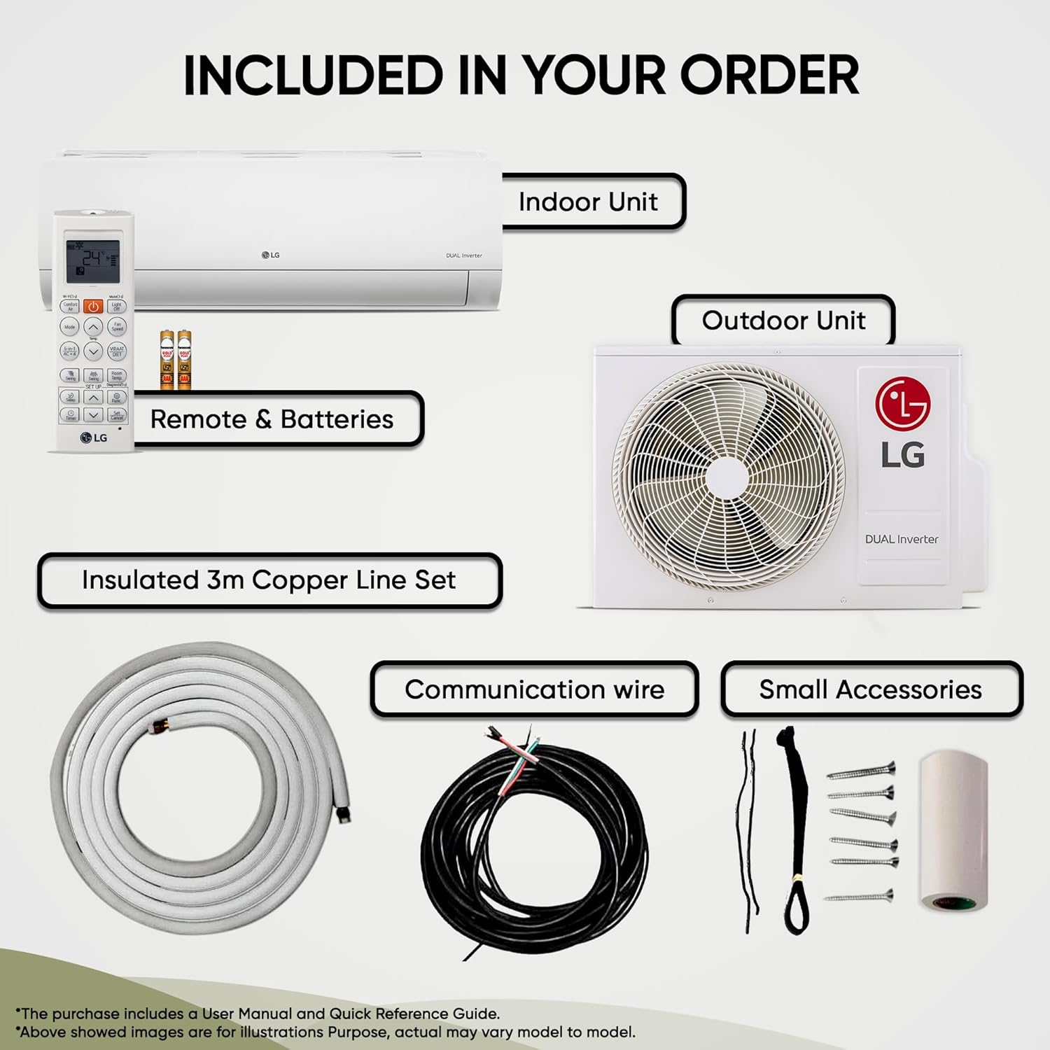 LG US-Q14ENZE 1 Ton 5 Star Dual Inverter Split AC (Copper, AI Convertible 6-in-1 Cooling, Faster Cooling & Energy Saving, 4 Way Air Swing, HD Filter with Anti-Virus Protection, Viraat Mode, White) Mahajan Electronics Online