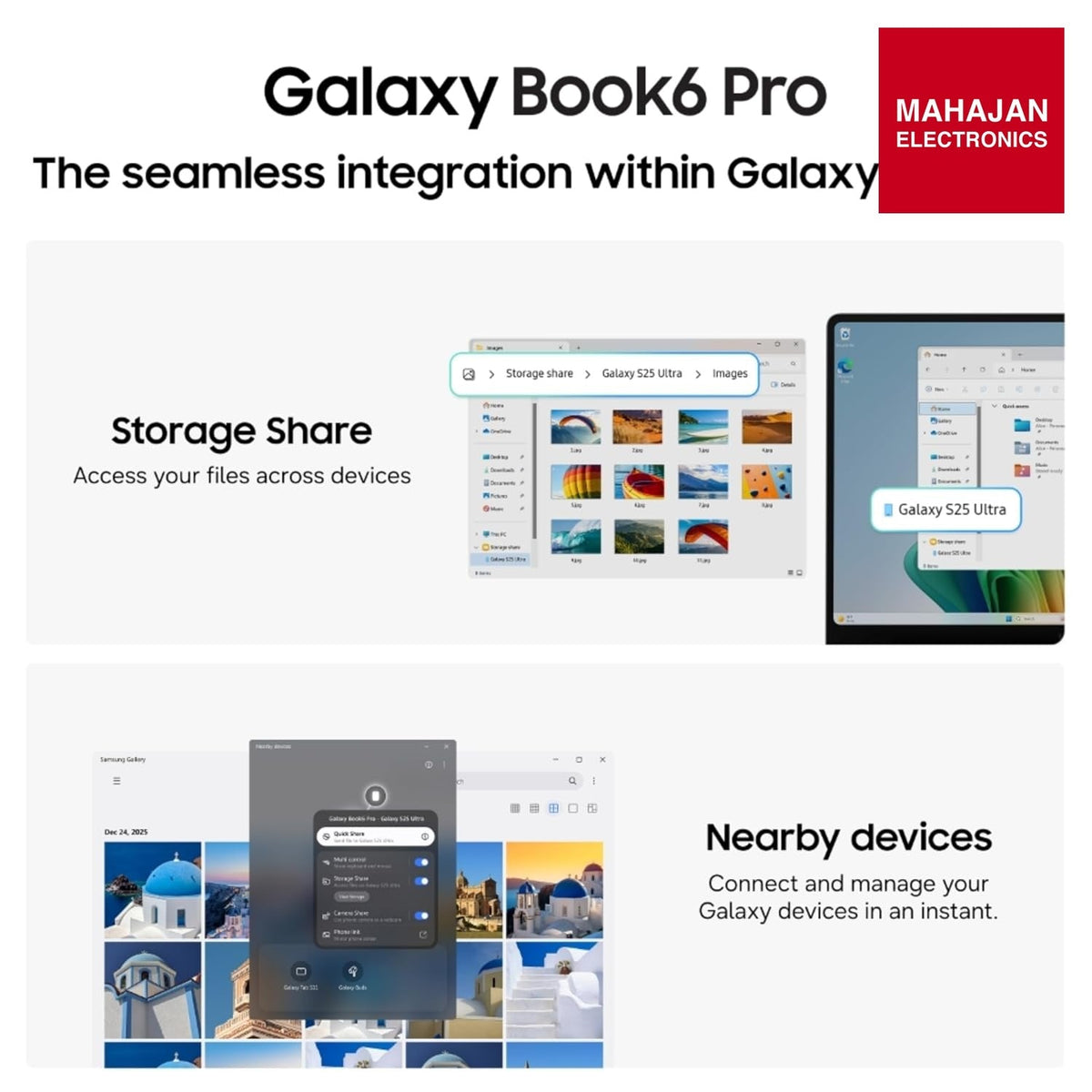 Samsung Galaxy Book6 Pro (Gray, 16GB RAM, 512GB SSD) – Mahajan Electronics Online.