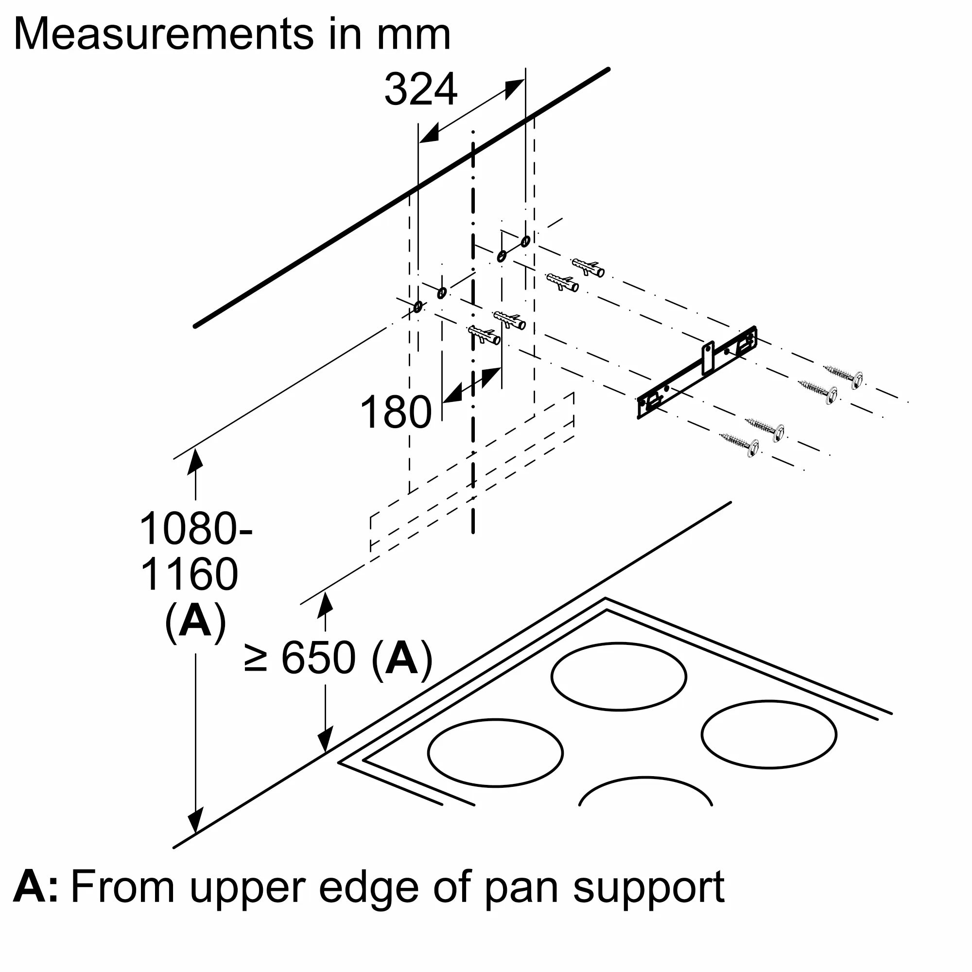 BOSCH DWBA98H60I Auto Clean Wall Mounted Black 950 CMH Chimney Mahajan Electronics online