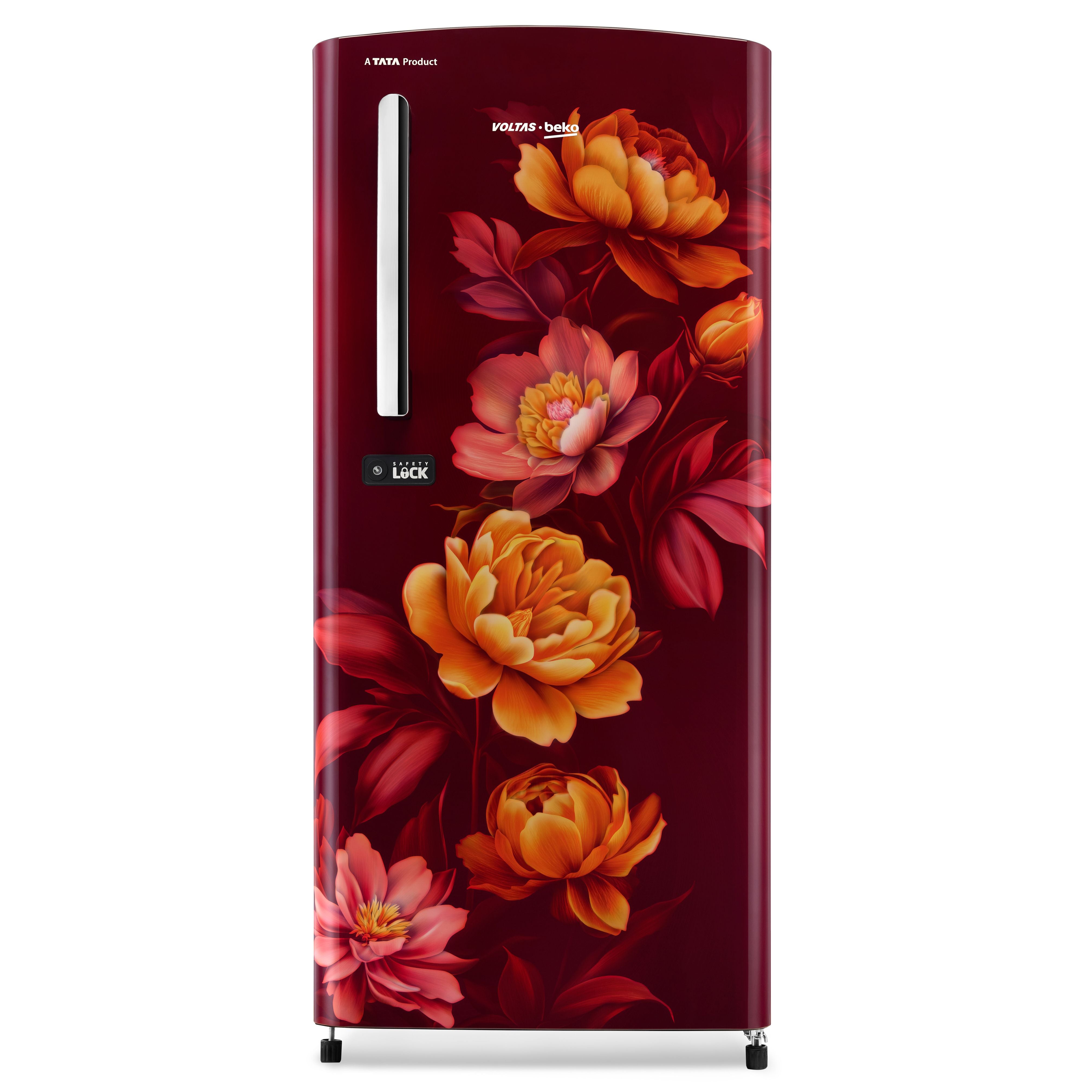 Voltas RDC220B/3S0WTE0M0000GD 185 L, 3 Star, Direct Cool Single Door Refrigerator Tropical Wine (Copy) mahajan electronics online