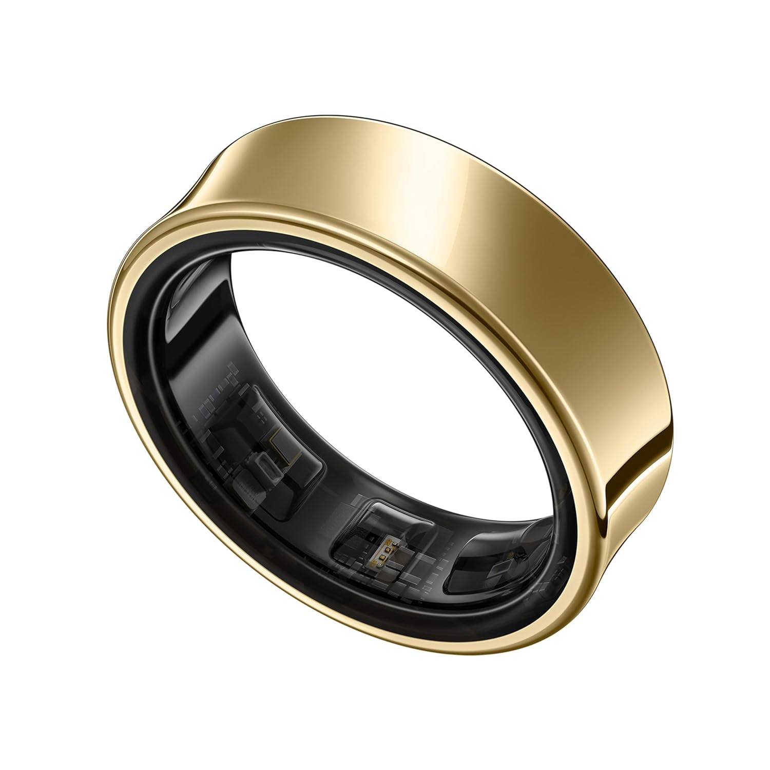 Samsung Galaxy Ring, with Smart AI, Size First W/Sizing Kit, No App Subscription, Fitness Monitor, Sleep Tracker, Up to 7-Day Battery, Size 12, Titanium Gold Mahajan Electronics Online