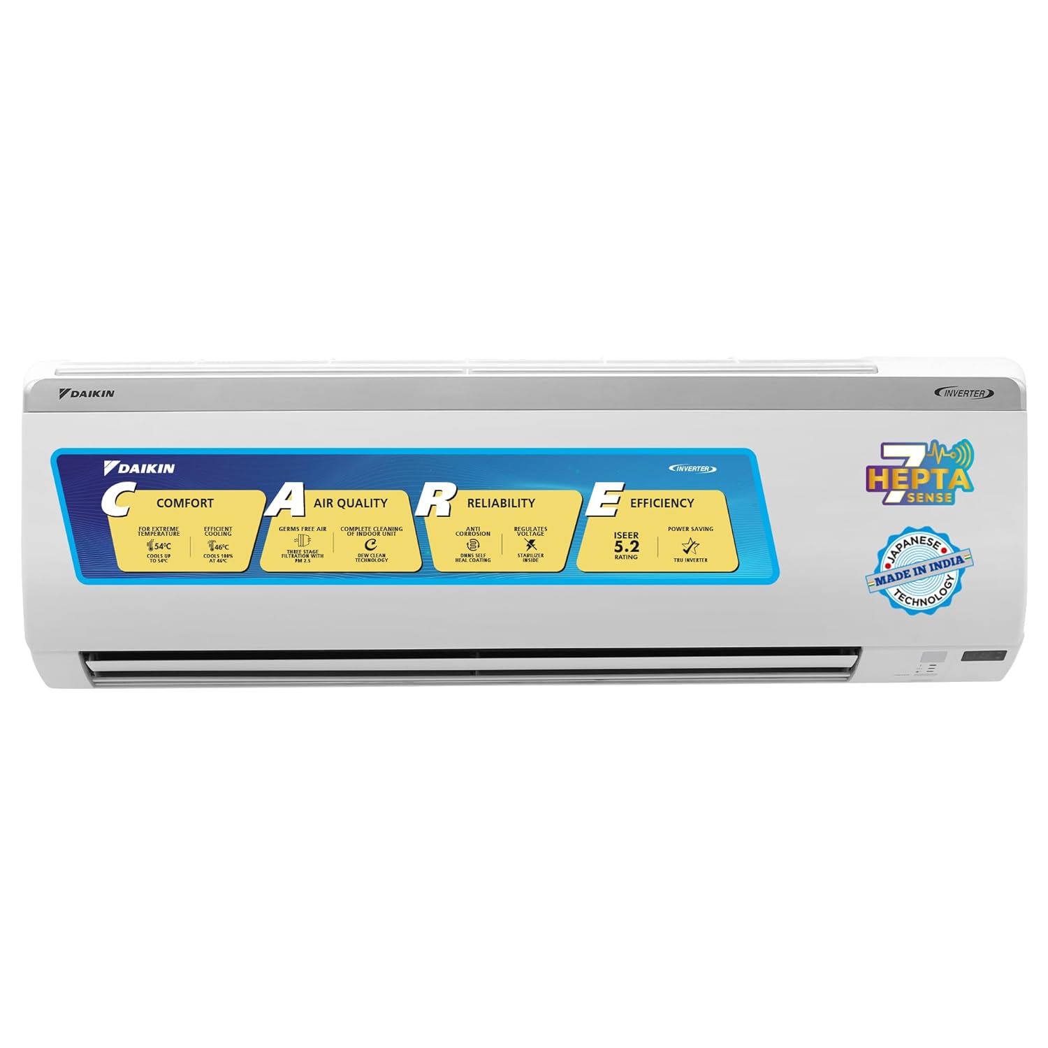 Daikin MTKM50UV16 1.5 Ton 5 Star Inverter Split AC (Copper, PM 2.5 Filter, White) Mahajan Electronics Online