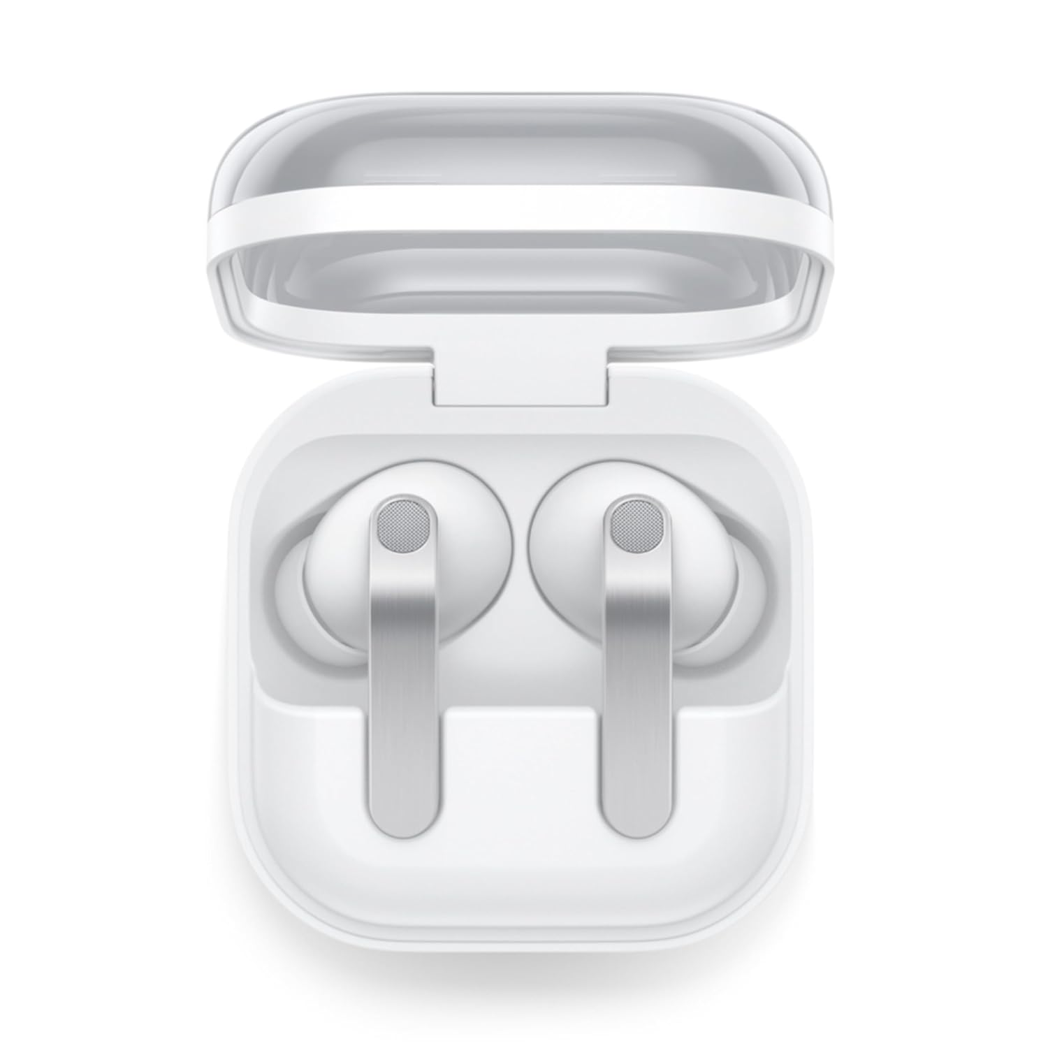 Samsung Galaxy Buds4 Pro (White) in-Ear Wireless Earbuds with Hi-Fi Audio | Adaptive ANC 2.0 and EQ 2.0 | 2-Way Speaker | 360-Audio | Voice Detect | Live Translation | Head Gesture | IP57 Mahajan Electronics ONline