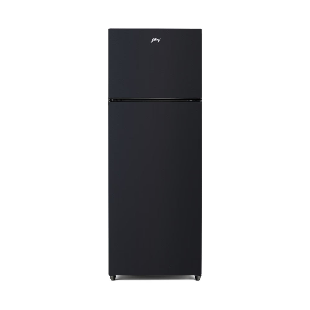 Godrej RT EONVIBE 346BN RCIT MT BK 308 L 2 Star Convertible Frost Free Double Door Refrigerator, Matt Black