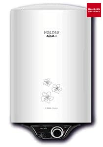 Voltas Aqua M 355VMBWT 35 L 5 Star Storage Water Heater Geyser with Copper Heating Element & ABS Body (White) – Mahajan Electronics Online.