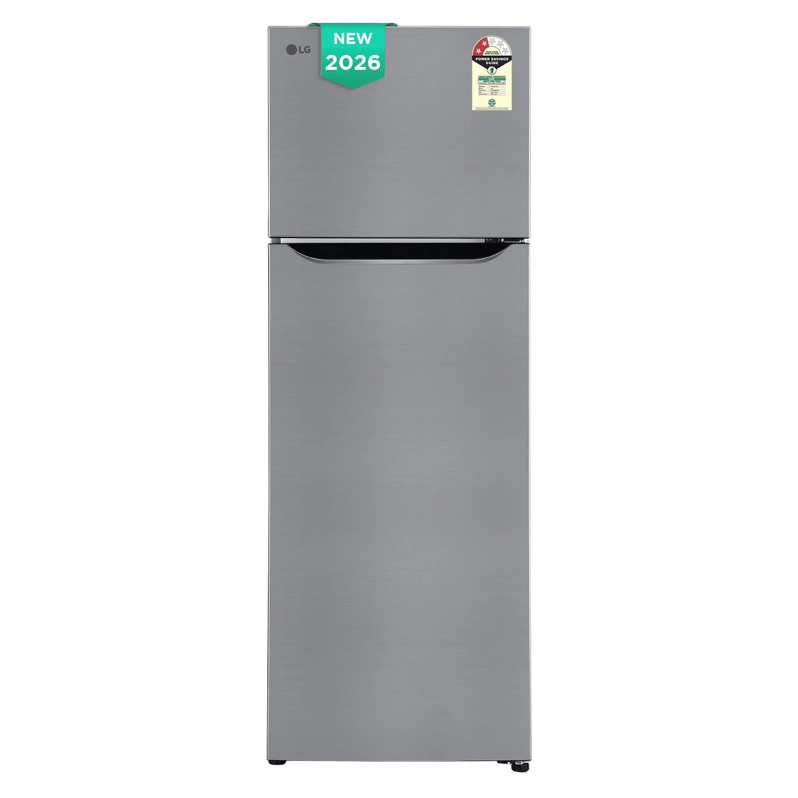 LG GLT2926PDPZ 288 Litres 2 Star Frost Free Double Door Convertible Refrigerator with Smart Diagnosis ( Shiny Steel) (2026 Model) Mahajan Electronics Online