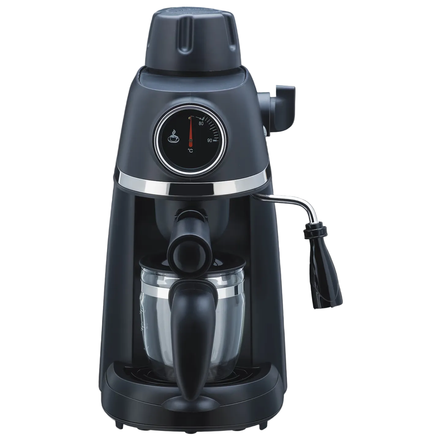 Morphy Richards Europa Xpresso 4 Cups Fully Automatic Coffee Maker (Makes Espresso, Milk Frothing Steam Nozzle with Thermo Dial,Black) - Mahajan Electronics Online