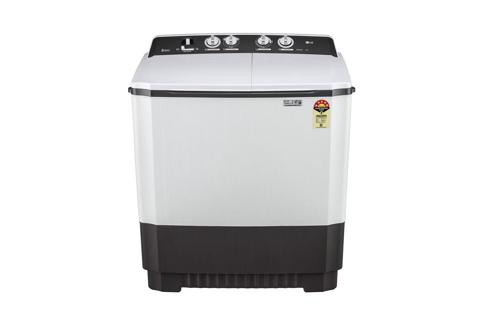 LG P7010NGAZ 7 Kg 5 Star Semi-Automatic Top Loading Washing Machine ( Dark Gray, Rat Away Feature) Mahajan Electronics Online