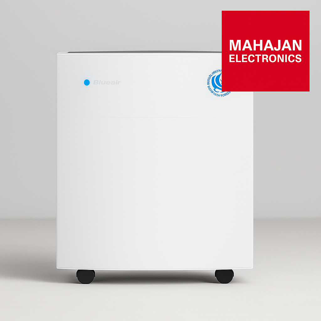 Blueair 605 SmokeStop Air Purifier | HEPA + Activated Carbon | 99.97 % Pollutant Removal | Covers 775 Sq. Ft. | Asthma & Allergy Certified | Mahajan Electronics