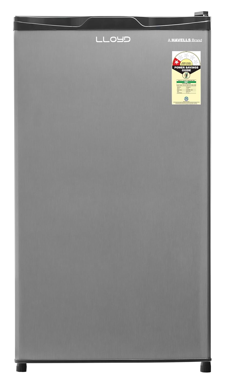 Lloyd GLDE111NMGCF 92 L Direct Cool Single Door 1 Star Refrigerator with Dedicated Freezer Section Big Bottle StorageFull Vegetable Box (Grey Metallic) Mahajan Electronics Online