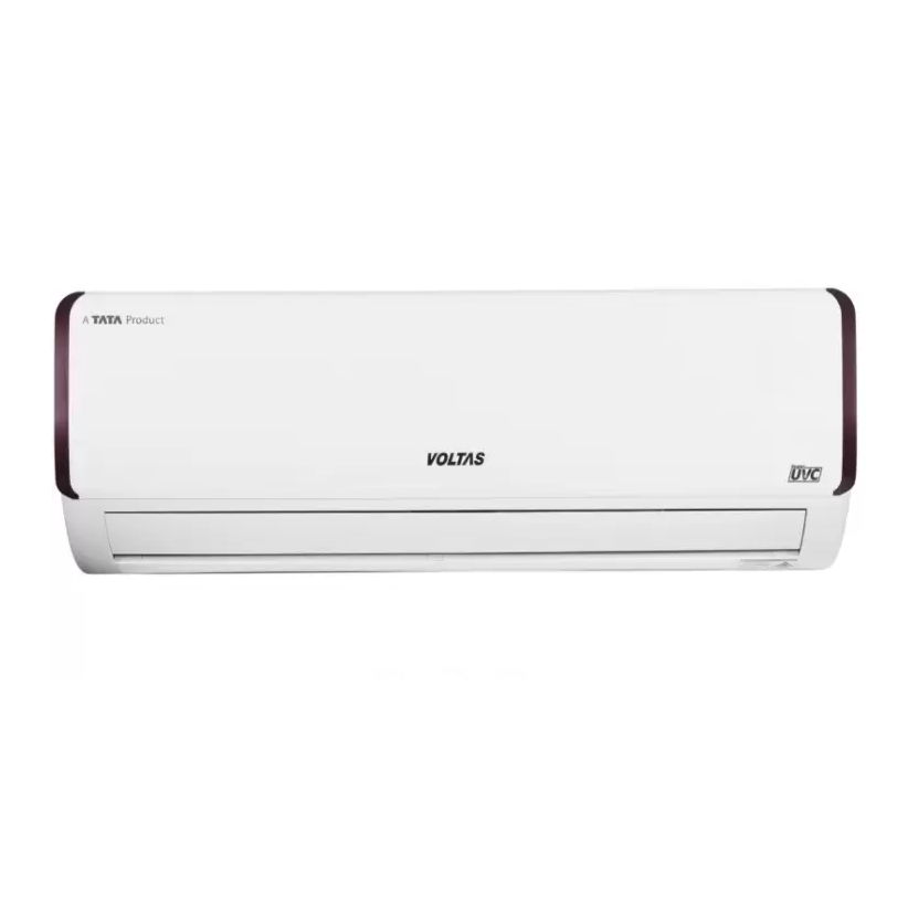 Voltas 185V Verdant Pearl Pure Air 1.5 Ton 5 Star Inverter Expandable Split AC | Super UVC, Titanium Dioxide Filter, 6-Step Cooling, R-32, Copper Condenser – White | Mahajan Electronics