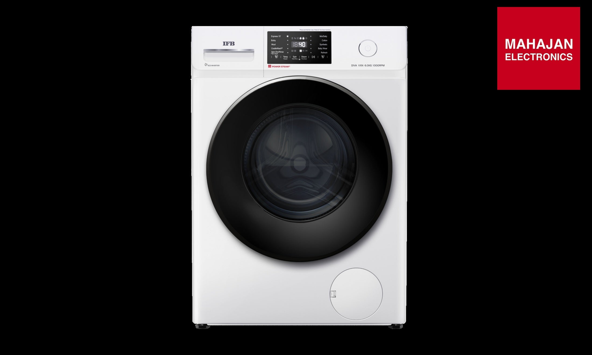 IFB Diva VXN 6010 CMS DeepClean® 6 kg Front Load Washing Machine with Eco Inverter – Mahajan Electronics Online.
