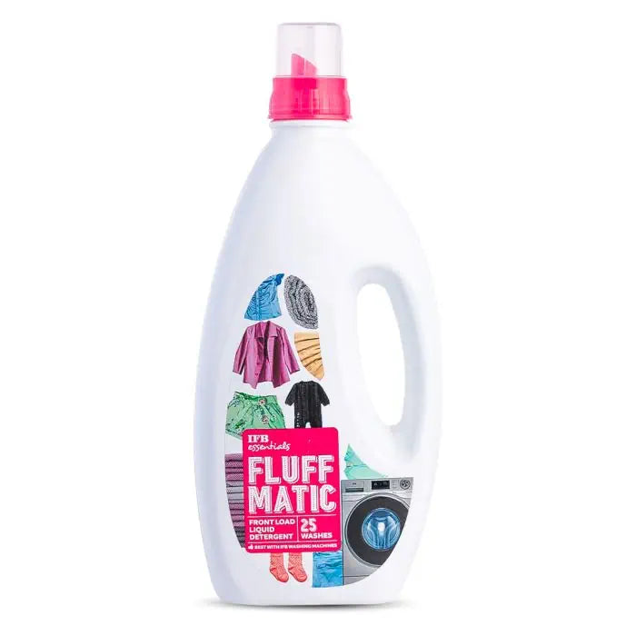 IFB Fluff Front Load Fabric Care Liquid Detergent - 1 L MAHAJAN ELECTRONICS ONLINE