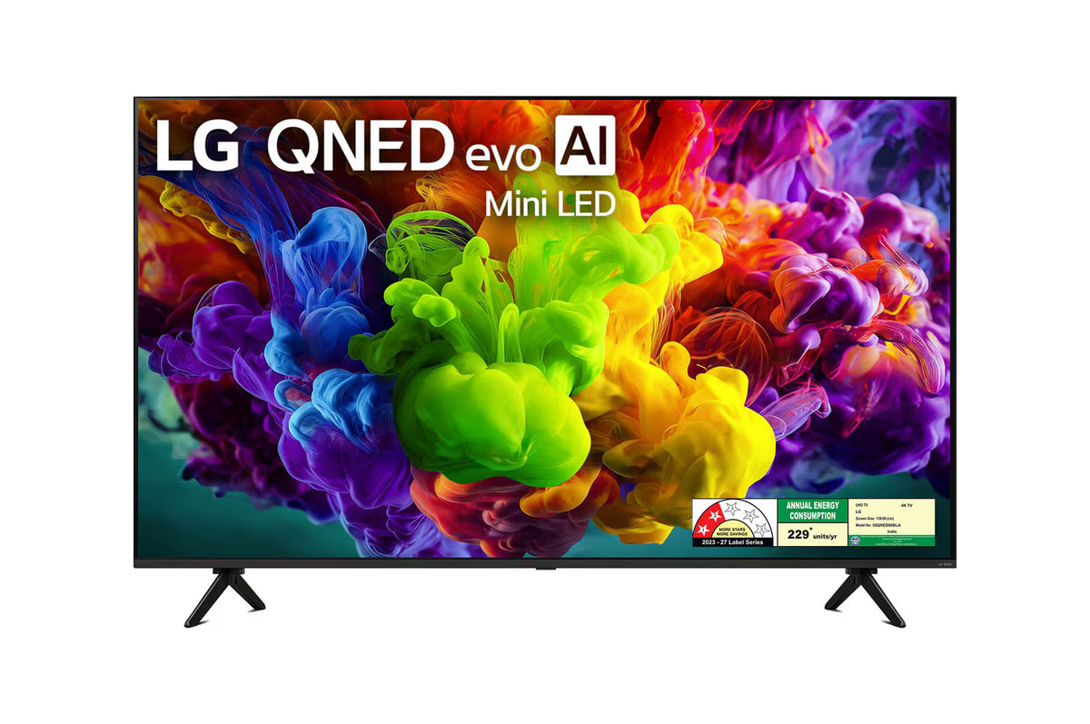 LG 75QNED90BLA 189cm (75) QNED evo AI QNED90 Mini LED 4K Smart TV 2026 – Mahajan Electronics Online.
