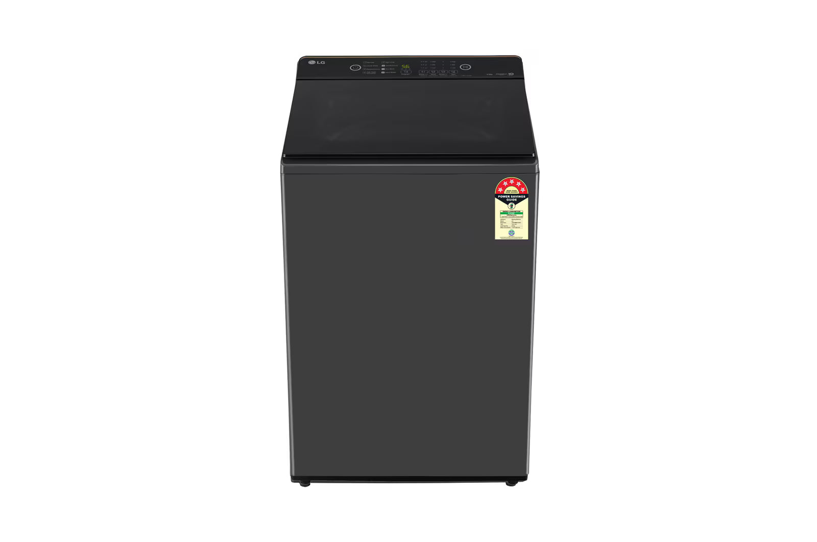 LG T80KMMB3Z 8Kg Top Load Washing Machine, Hard Water Wash, Middle Black, 5 Star Mahajan Electronics Online