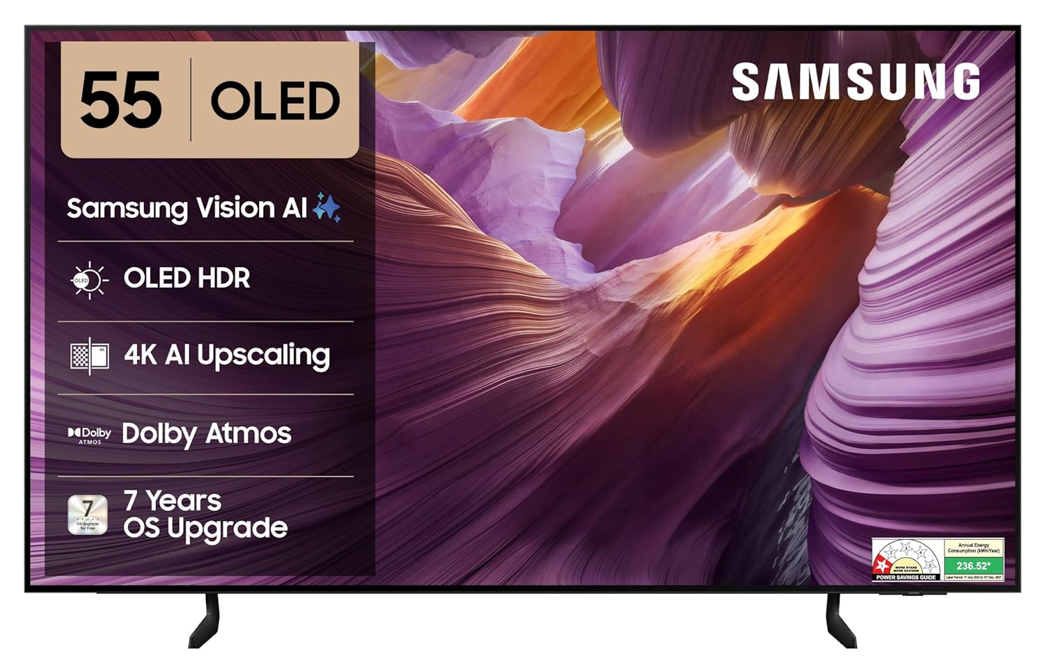 Samsung QA55S85HAELXL 138 cm (55 inches) 4K Ultra HD Smart OLED TV Mahajan Electronics Online