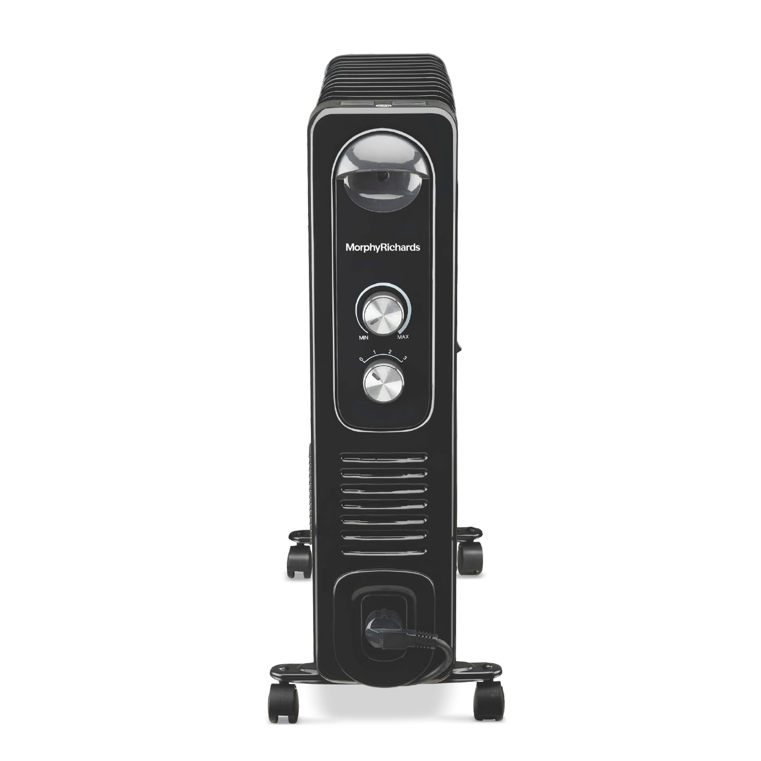 Morphy Richards 13 Fin Heat wave Ofr Room Heater For Home | 2500W Convection Oil Filled Room Heater | 400W Ptc Cermanic Fan Heater | Overheat Protection | 2900 Watts (BLACK) Mahajan Electronics Online