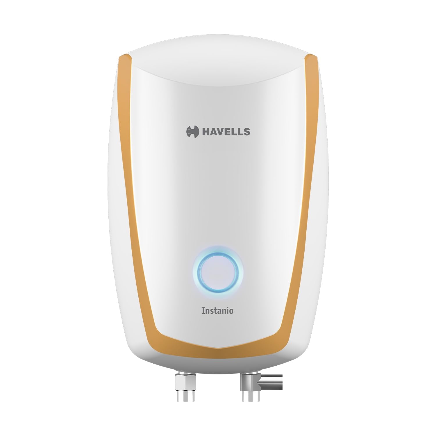 Havells Instanio 3L Instant Water Heater(Geyser)|Temp. Sensing LED Indicator| Rust & Shock Proof Body| ISI Marked|Warranty:5 year on Inner Tank| High Rise Compatible(White Mustard) Mahajan Electronics Online