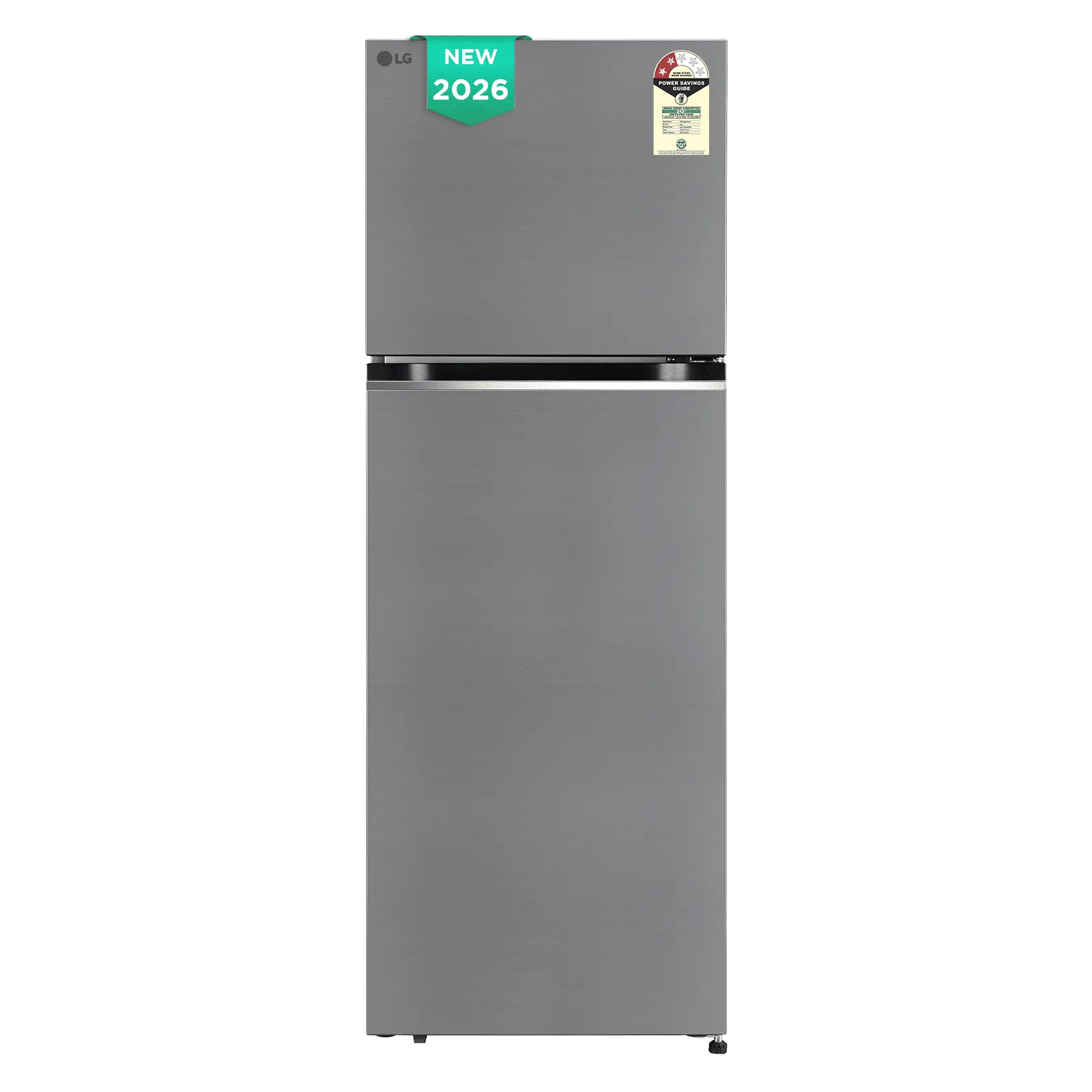 LG GLT3226SNPZ 322 Litres 2 Star Frost Free Double Door Convertible Refrigerator with Multi Air Flow ( Shiny Steel) (2026 Model) Mahajan Electronics Online