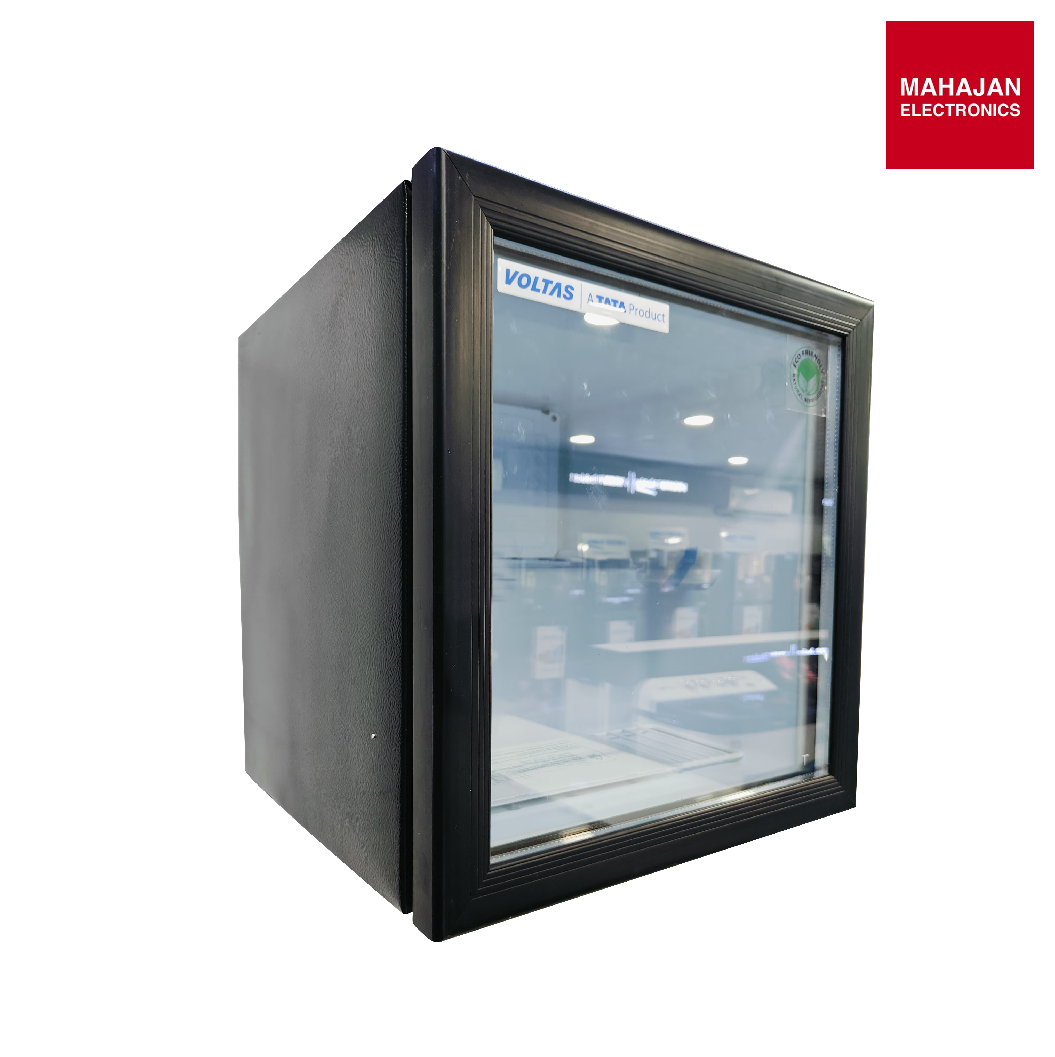 Voltas VC GT 50 MINIBAR V Cooler Single Door, 50 Liters (50 Ltrs, 1 shelves, Black) Mahajan Electronics