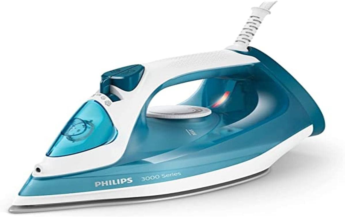 Philips 3000 series DST3011/20 iron Steam iron Ceramic soleplate 2100 W Blue Mahajan Electronics Online