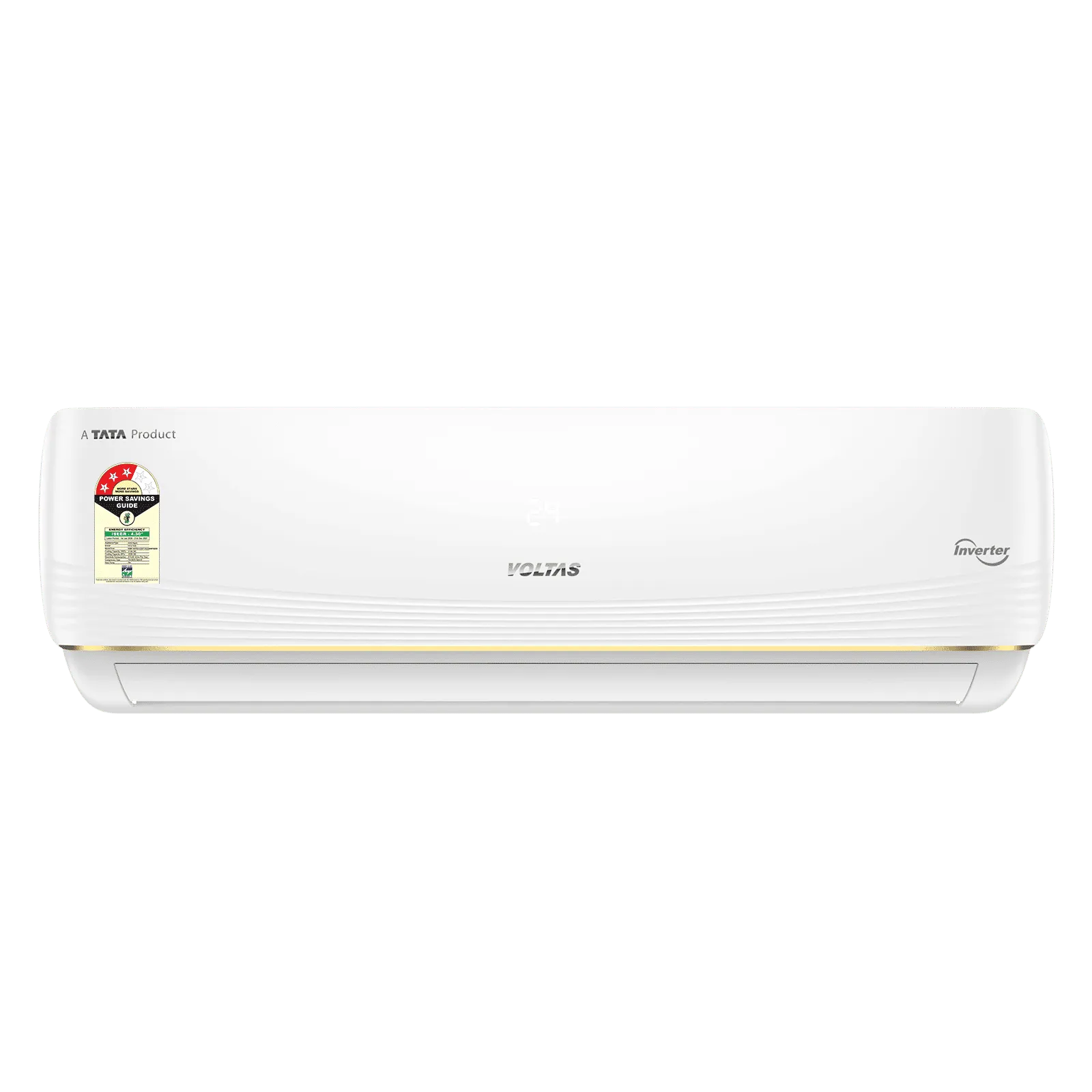VOLTAS 183INV VERTIS AI ZEST GOLD Convertible 1.5 Ton 3 Star Inverter Split AC with Hidden Display (2026 Model, Copper Condenser, 4504075) Mahajan Electronics Online