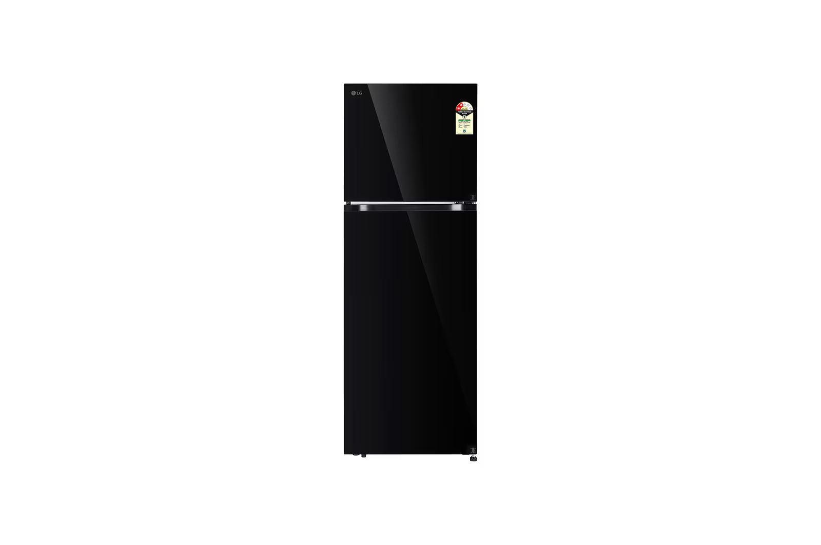 LG GL-S382SBMY 343L Double Door Refrigerator, Convertible, Smart Diagnosis™, Black Mirror Finish, 2 Star Mahajan Electronics Online