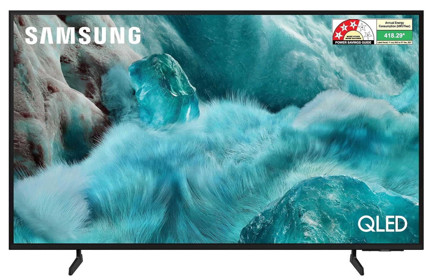 Samsung QA85Q7FAAUXXL 214 cm (85 inches) 4K Ultra HD QLED Smart TV (Black) Mahajan Electronics Online