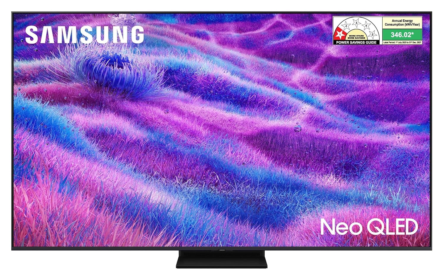 Samsung QA55QN80HAULXL (55 inches) 4K Ultra HD Mini-LED Neo-QLED Smart TV (Titan Black)-Mahajan Electronics Online
