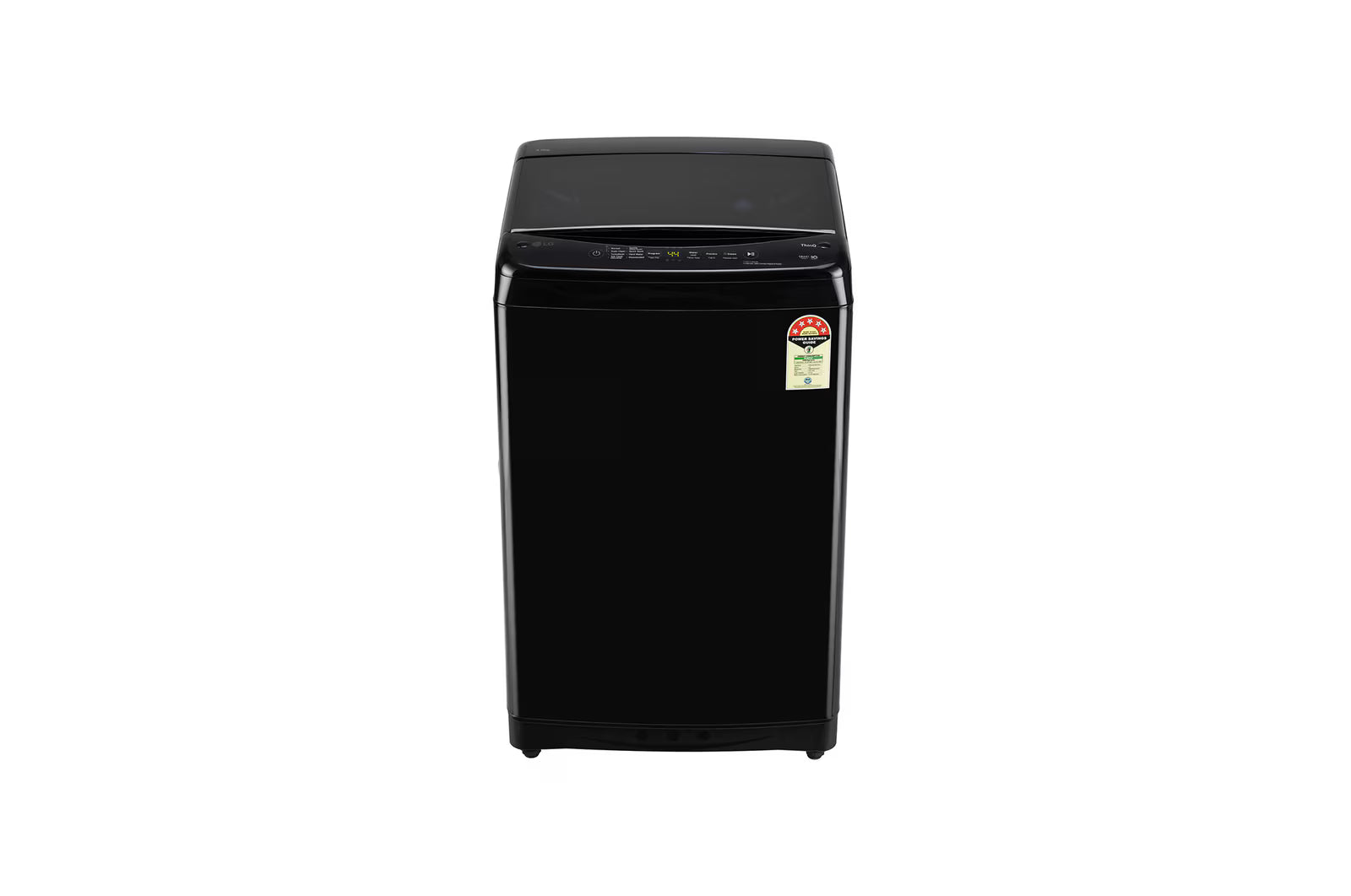LG T90V4OB1S 9Kg Top Load Washing Machine, In-Built Heater, Onyx Black Mahajan Electronics Online