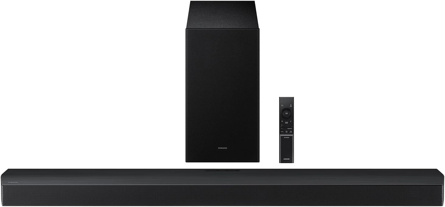 Samsung B-Series Soundbar HW-B750F 5.1 ch Subwoofer (2025 Model) Voice Enhance Mode, Q-Symphony, Adaptive Sound Mahajan Electronics Online